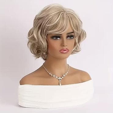 Kratka ženska perika – moderni pixie/bob stil - Dizajn: kratka — 8