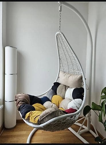 mikrometar za rupu: LUX KVALITET - GNEZDO jastuci i sedalice za LJULJAŠKE POLU JAJE — 6