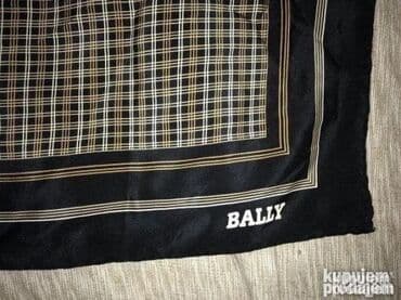 Original BALLY svilena marama NOVA 100% Silk Made in Italy Placena