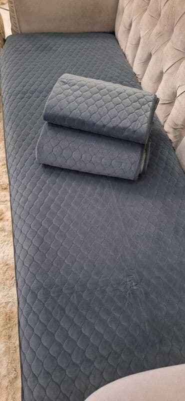 Furniture: For three-seater sofa, color - Light blue — 4