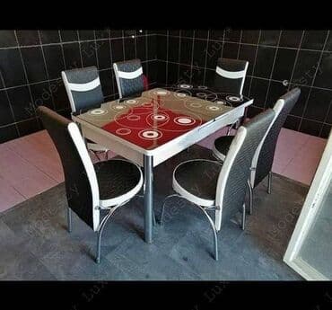 ormari za devojcice: 🎀ulepsajte vas dom.🎀 ➡️cena kompleta: sto + 6 stolica 230e+ dostava⬅️ — 19