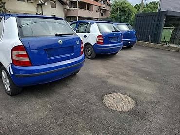 auto otpad reno nis: LEVO DESNO KRILO PLAVO 6Y2 ZA ŠKODA FABIA OD 2000. DO 2007. GOD. | — 3