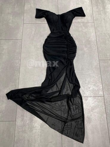 sako haljina crna: New,, 𝒱𝒶𝓁𝓁𝑒𝓈’’dress Velicine: S M L Model Dostupan Samo u Crnoj Boji — 1