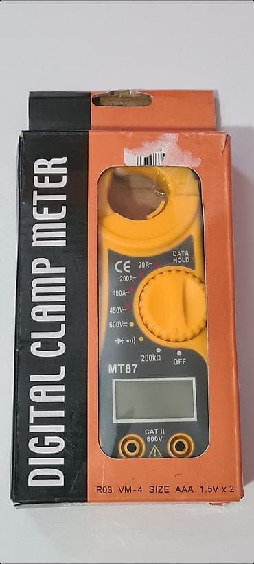Multimeters: Digitalni strujni klešta multimetar MT87 ☆ Uređaj je nov, nije bio u — 1