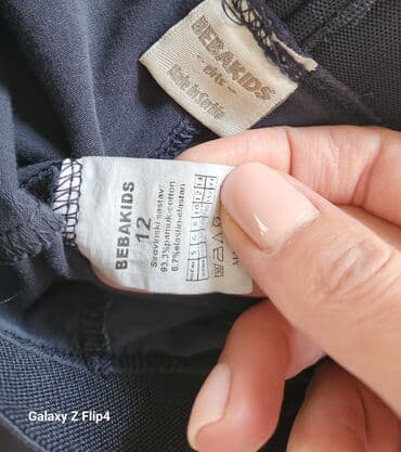 Pantalone: Zvoncare, 146-152, bоја - Tamnoplava — 3
