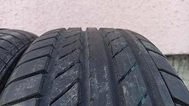 m auto loznica: CONTINENTAL 205/55 R16 LETNJA | Dve gume iz rezerve, sara kao nove — 1