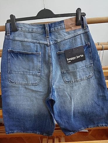 kacketi na veliko: NOVE džins bermude (baggy jorts) New Yorker, vel M, 100 %pamuk, imaju — 10