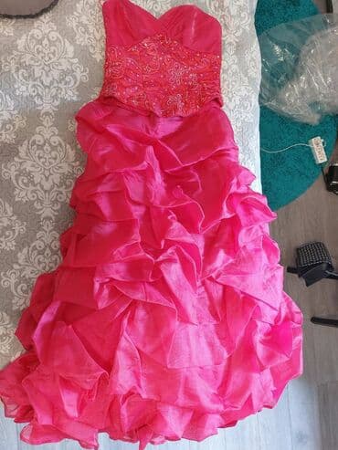haljine c a: Color - Pink, Evening, Without sleeves — 3