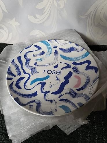 Food products: Tanjiri Rosa porcelanski. Porcelanski tanjiri. Komada 6 u ceni — 6