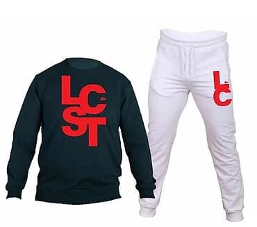 Women's Footwear: Men's Sweatsuit Lacoste, color - Black — 9