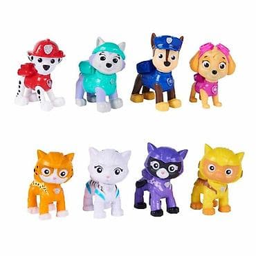figura belgrade: Patrolne šape figure – set od 8 komada (PAW Patrol & Cat Pack) — 2