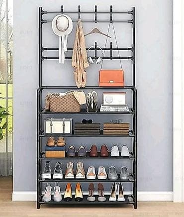 čiviluk forma ideale: 2u1 cipelarnik sa čivilukom. Police za cipele u 5 nivoa i čiviluk u 2 — 4