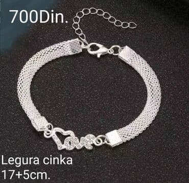 new yorker push up: Chain bracelet, Material: Cubic zirconia — 7