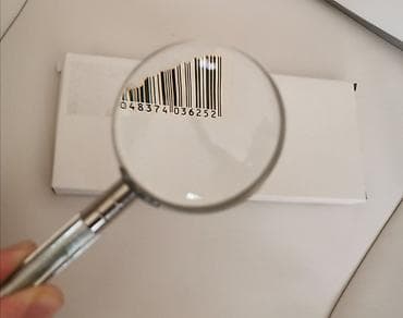 Lupa za citanje metalna Precnik 60mm Uvecanje 5x. Novo,nekorisceno