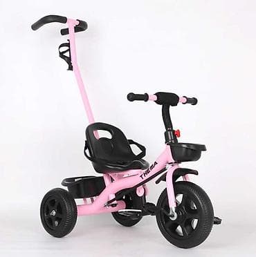 roleri za devojcice 30 33: TRICIKL ThemaSport TS-022 pink - Namena: za decu uzrasta 3+; — 1