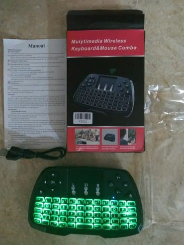 mini friteza cena: Wireless backlite (pozadinsko osvetljenje tipki) mini tastatura sa — 4