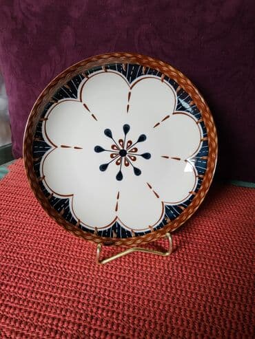 porcelanske solje za caj: Tanjir vintaz porcelanski. Perfektan tanjir univerzalni. polu - — 2