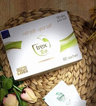 set za odvijanje oštećenih šrafova: Trex Tea je čaj za 30-dnevni program. Kutija sadrži 60 kesica čaja — 1