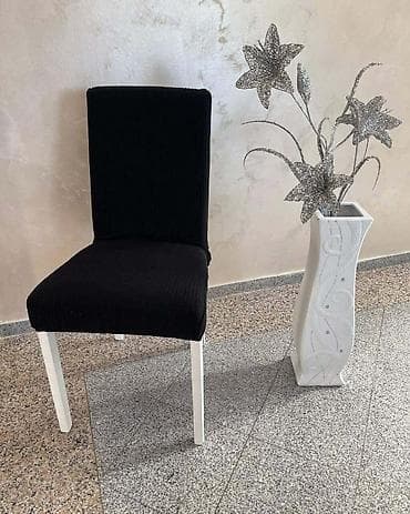 motor za trimer villager bc 900: Navlake za trpezarijske stolice – rastegljivi jastučasti žakar — 3