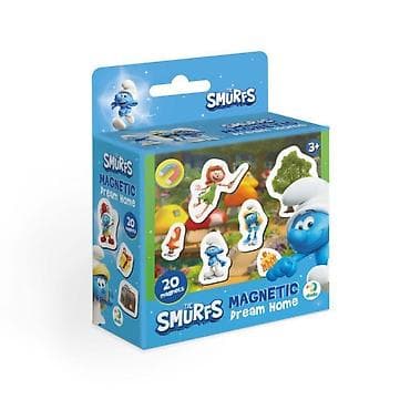 Kreativne i edukativne igračke: Magneti The Smurfs – šareni kreativni set za decu 3+ Kreativni set — 1