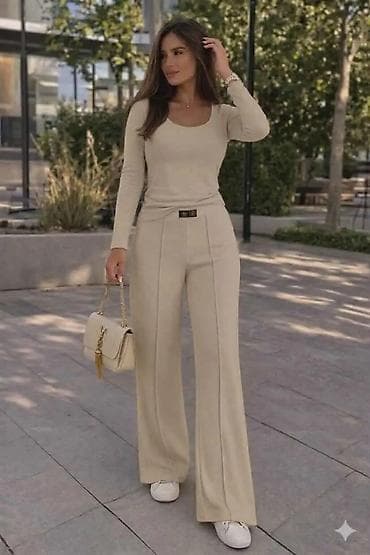 messi patike: Dvoset ženske trenerke/komplet: dukser majica dugih rukava + pantalone — 2