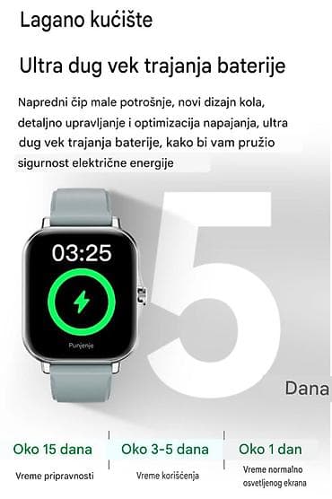 pepco nova godina: Novi sat sa dva crna kaiša silikonski i metalni. Može da meri puls — 3