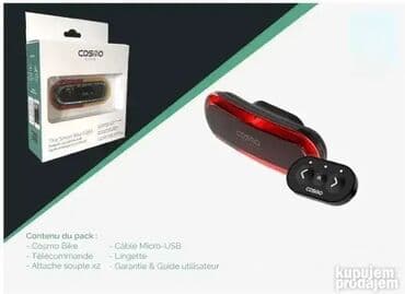 trotinet bubamara 5 u 1: *** VELIKA AKCIJA *** #0619 Cosmo Bike - Black Gloss Brake Light and — 4