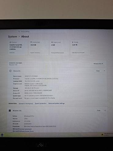 Dell: DELL Precision 7540 - ektra stanje, kao nov - konfiguracije prikazane — 6