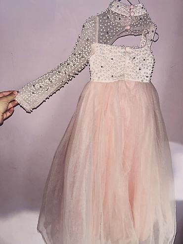 Other Children's Items: Dečija svečana haljina – puder roze jednom nosena na proslavi — 5