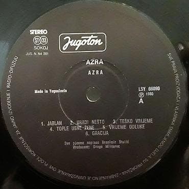 gramofonske ploce novi sad: Azrin lp na prodaju stanje 4,7/5 licno preuzimanje slanje moguce samo — 2