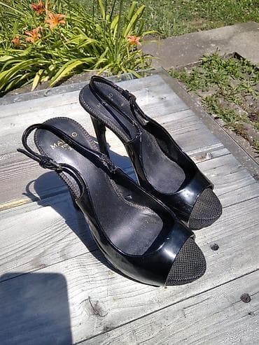 šafran sandale: Mango sandale, broj 37. Model sa otvorenim prstima i kaišićem oko — 3
