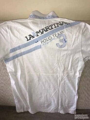 Wedding Clothes & Accessories: Original La Martina majica L / XL KAO NOVA 100% cotton Ramena 50cm — 4