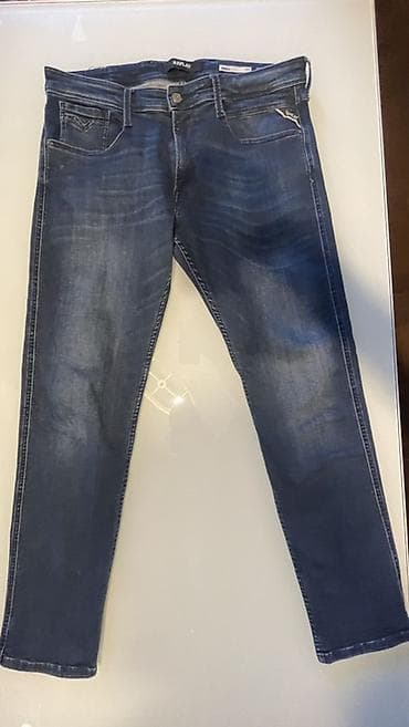 moderne pantalone 2023: Replay Anbass muške farmerke – Slim fit - Model: Anbass - Kroj: Slim — 1