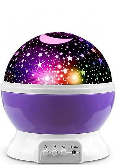 Rotirajuci star master zvezdano nebo Lampa koja uz pomoc led dioda i