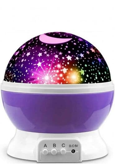 baterijske lampe za glavu: Projektor lampa, bоја - Šareno, Novo — 1