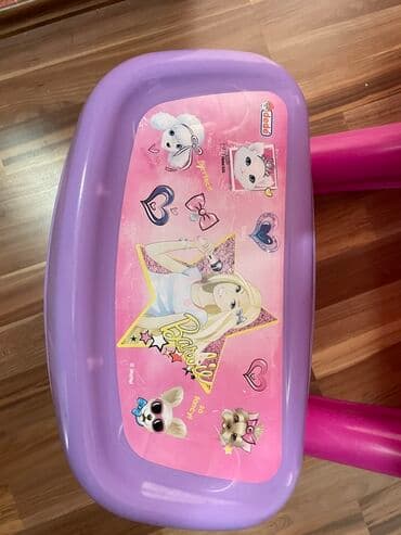 tiffany stolice iznajmljivanje cena: Dečiji set sto i stolica – Barbie motiv Kao na slikama, bez — 4