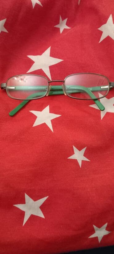 rame calvin klein: Prescription glasses, Benetton, color - Green — 1