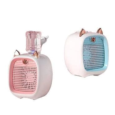 maskice za iphone x: Mini prenosni rashladni ventilator sa ovlaživačem – „mačje uši“ dizajn — 2