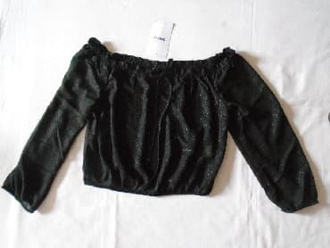 tunika boho style: XS (EU 34), bоја - Crna — 3