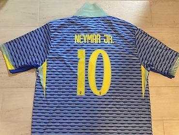 zvezda duksevi: Fudbalski dres Brazil Gostujući - Neymar Jr 10 (Veličina XL) :Na — 2