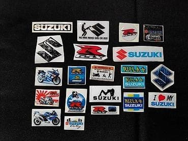 SUZUKI - stikeri - 883 📌 Opis: Samolepljivi stikeri izradjeni od — 1