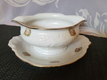 male vatrostalne posude: Sosijera Walbrzych porcelan Poljska,sa radom iz 70ih. Sosijera sa — 1