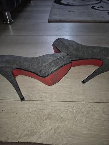 aldo cipele zenske srbija: Sive ženske salonke s otvorenim prstima (peep toe) – Milano - — 6