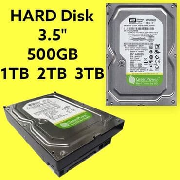 Hard diskovi za PC racunare i video nadzor 500GB cena 2350 din 1TB