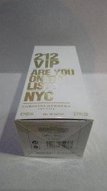 Lične stvari: CAROLINA HERRERA 212 VIP EDP 80ML | Carolina Herrera 212 VIP edp — 5