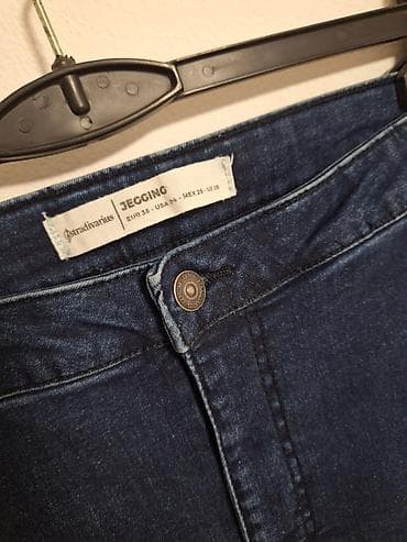 stradivarijus sandale: Stradivarius farmerke 36veličina,duboke,500din 💙 — 2