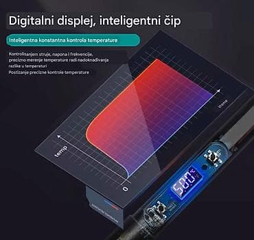 Alati i mašine: Карактеристике: 1. Брзо загревање за 10 с: Константна температура и — 6
