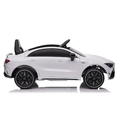 elegantne haljine do koljena: Mercedes CLA 45 AMG – Beli, auto na akumulator za decu (Šifra — 3