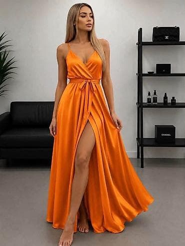 prelepe haljine: HIT OVE SEZONE 🥰 Saten haljina u prelepim bojama S M L XL 2.999dinara — 3
