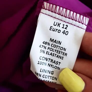 enigma haljine: L (EU 40), color - Purple, Without sleeves — 3